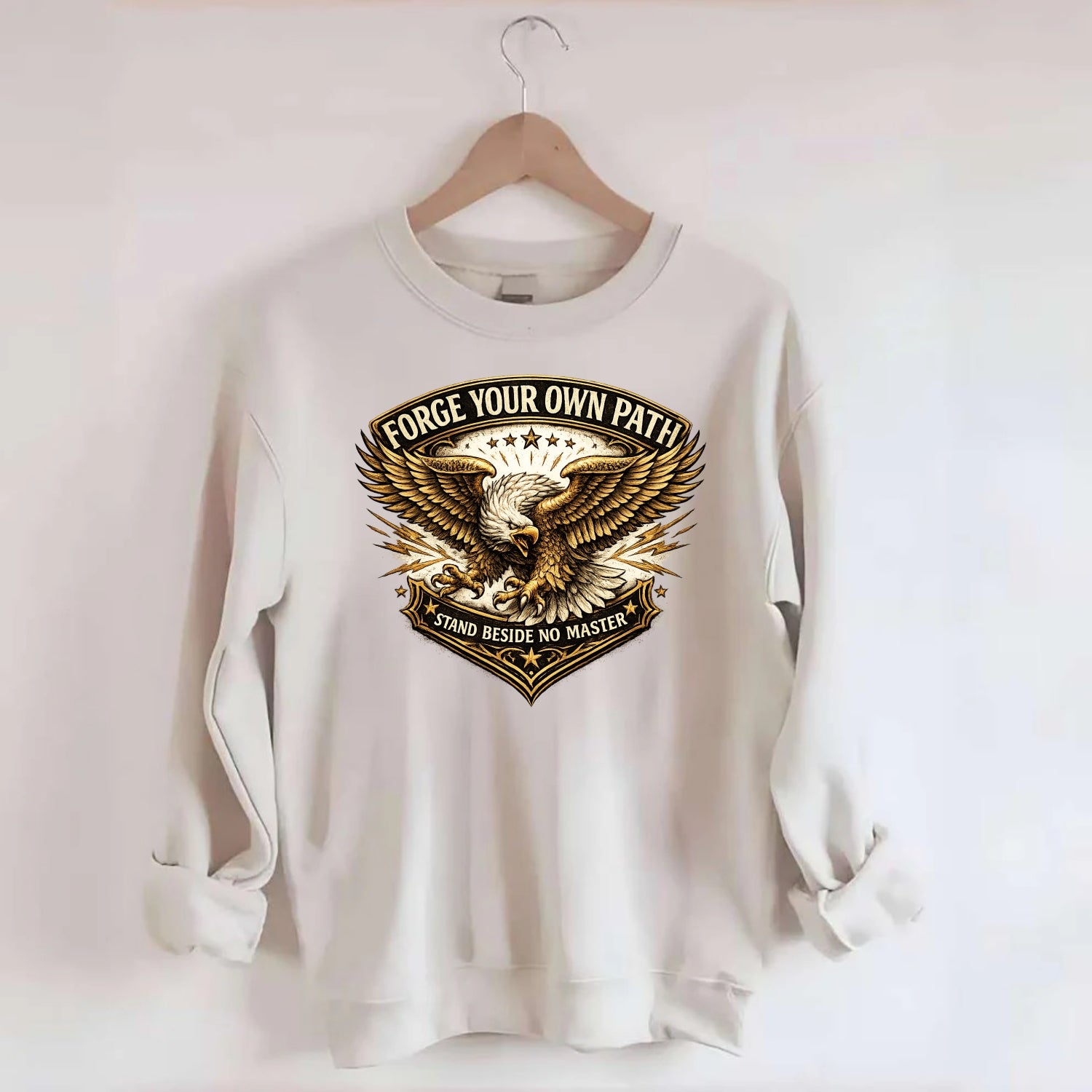 Forge Your Own Path - Crewneck Sweatshirt - biege
