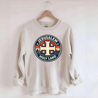 Heritage of the Cross - Crewneck Sweatshirt - biege