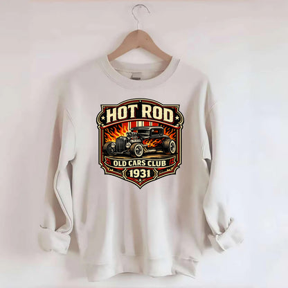 Hot Rod Club 1931 - Crewneck Sweatshirt - biege