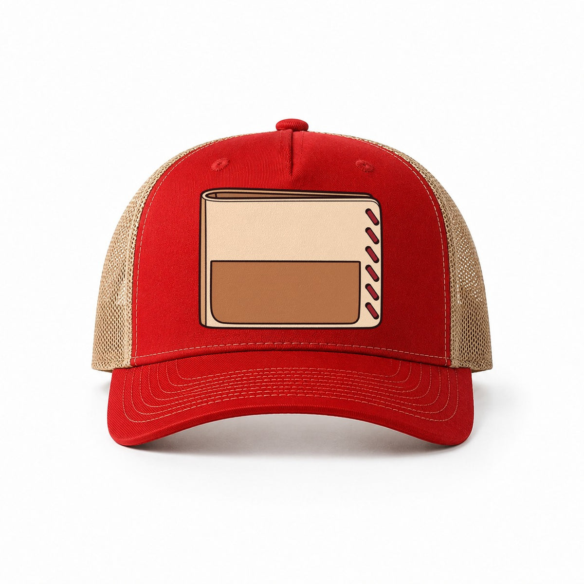 Red-Khaki — front view