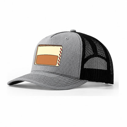 Bifold Wallet Study Leathercraft Trucker Hat – Sport Grey Black