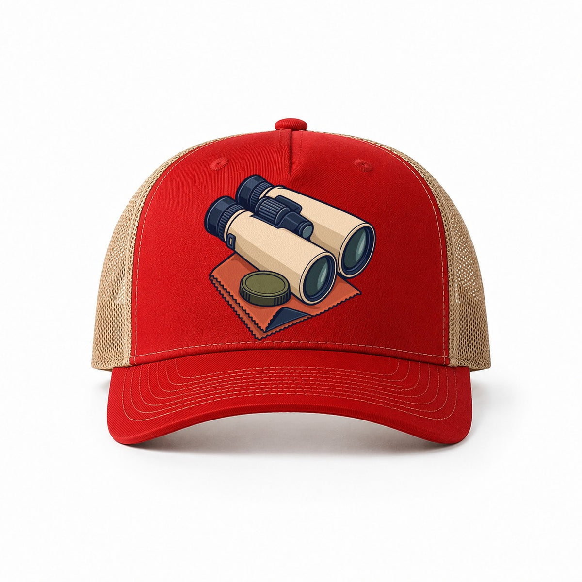Red-Khaki — front view