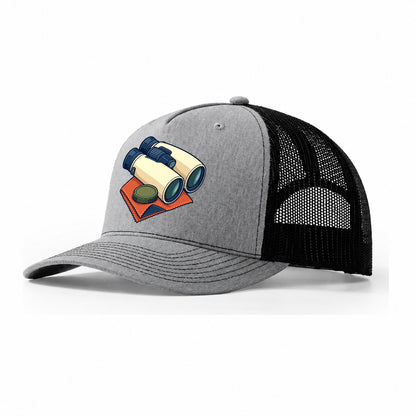 Binocular Field Kit Birdwatching Trucker Hat – Sport Grey Black