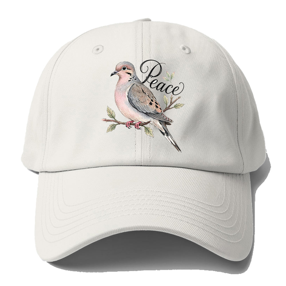 Peaceful Mourning Dove Baseball Cap