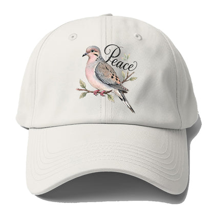 Peaceful Mourning Dove Baseball Cap