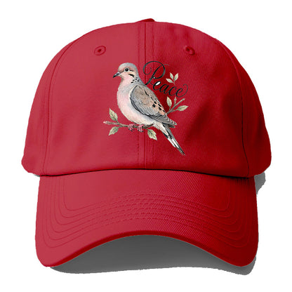 Peaceful Mourning Dove Baseball Cap