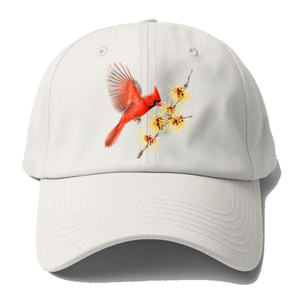 Red Cardinal Bloom Baseball Cap