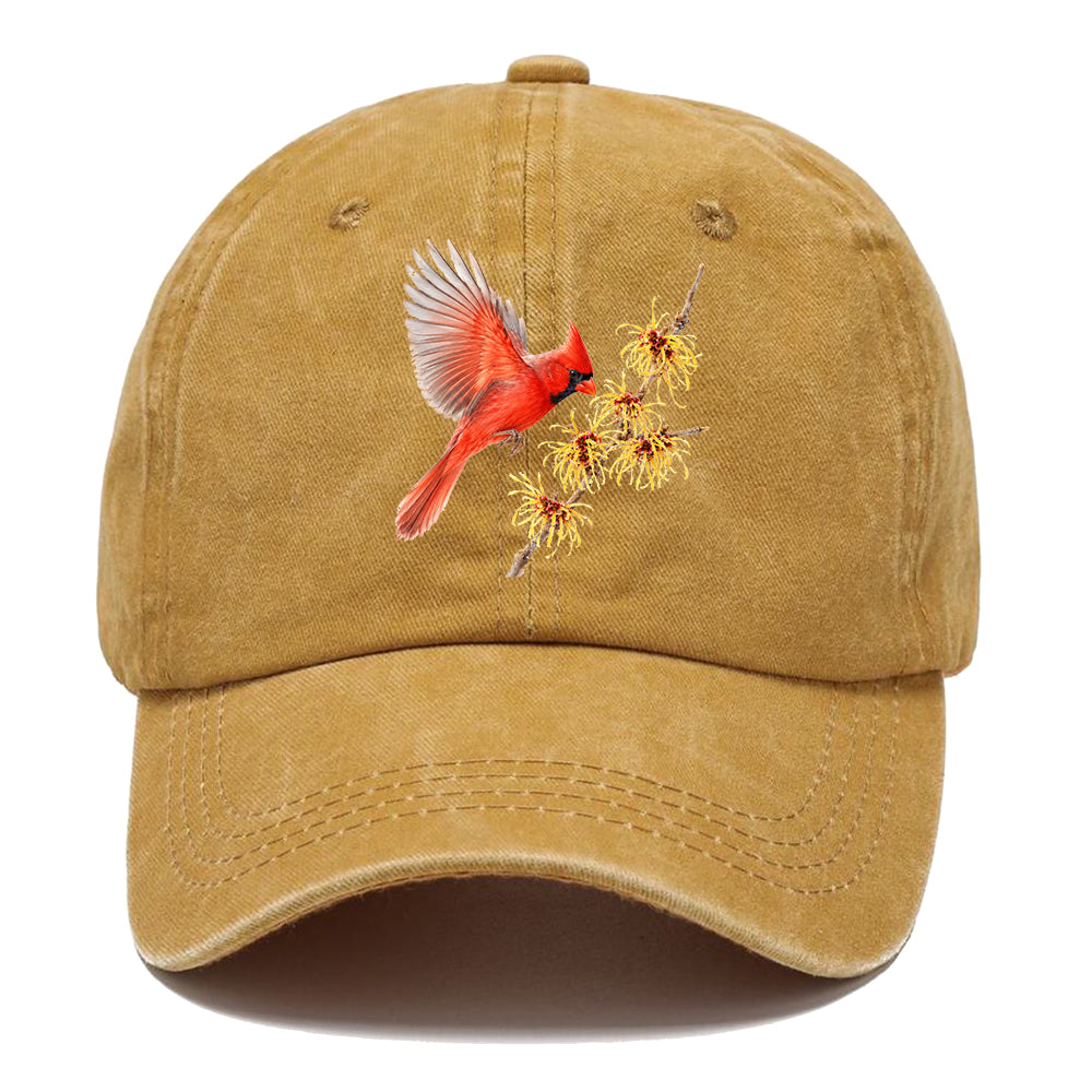 Red Cardinal Bloom Classic Cap