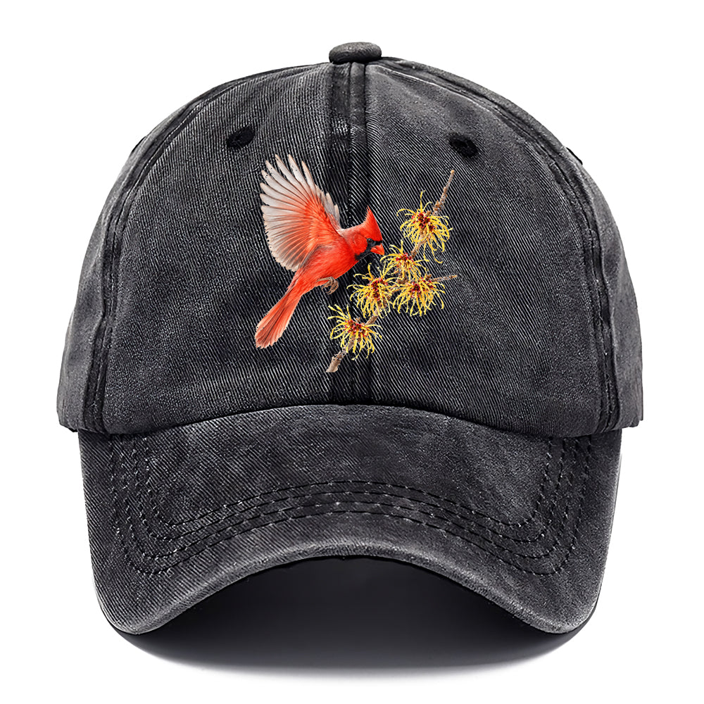 Red Cardinal Bloom Classic Cap