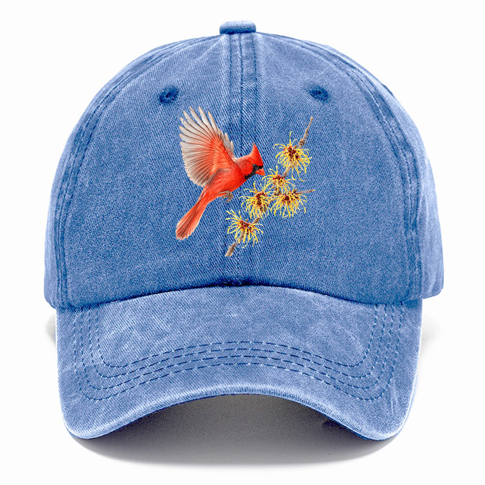Red Cardinal Bloom Classic Cap