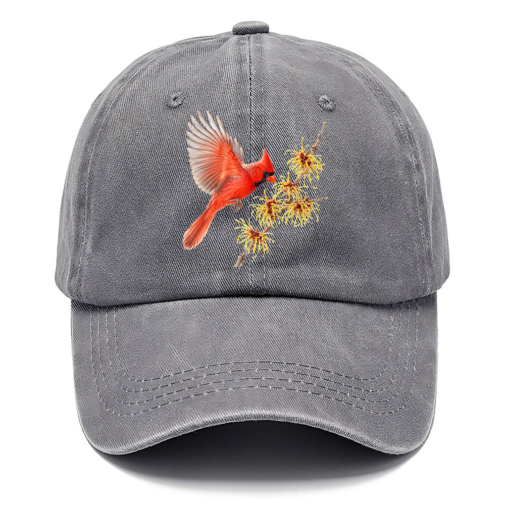 Red Cardinal Bloom Classic Cap