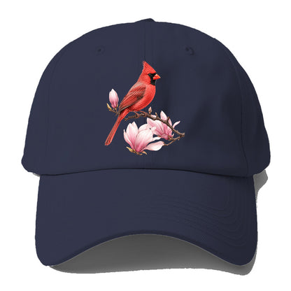 Cardinal Magnolia Branch Baseball Cap