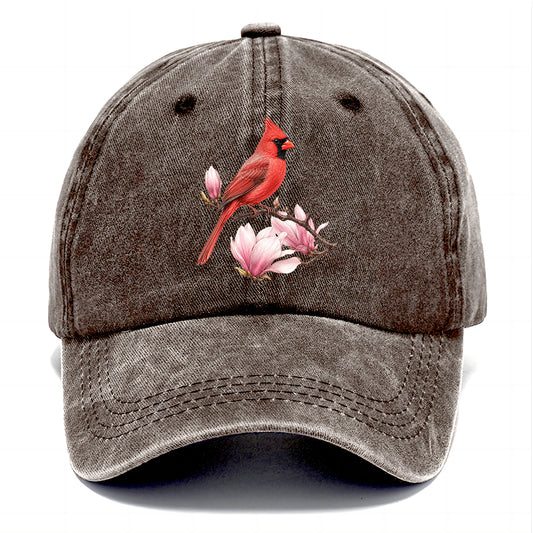 Cardinal Magnolia Branch Classic Cap