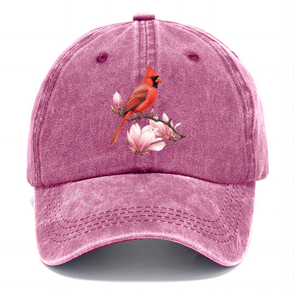 Cardinal Magnolia Branch Classic Cap