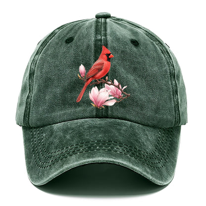 Cardinal Magnolia Branch Classic Cap