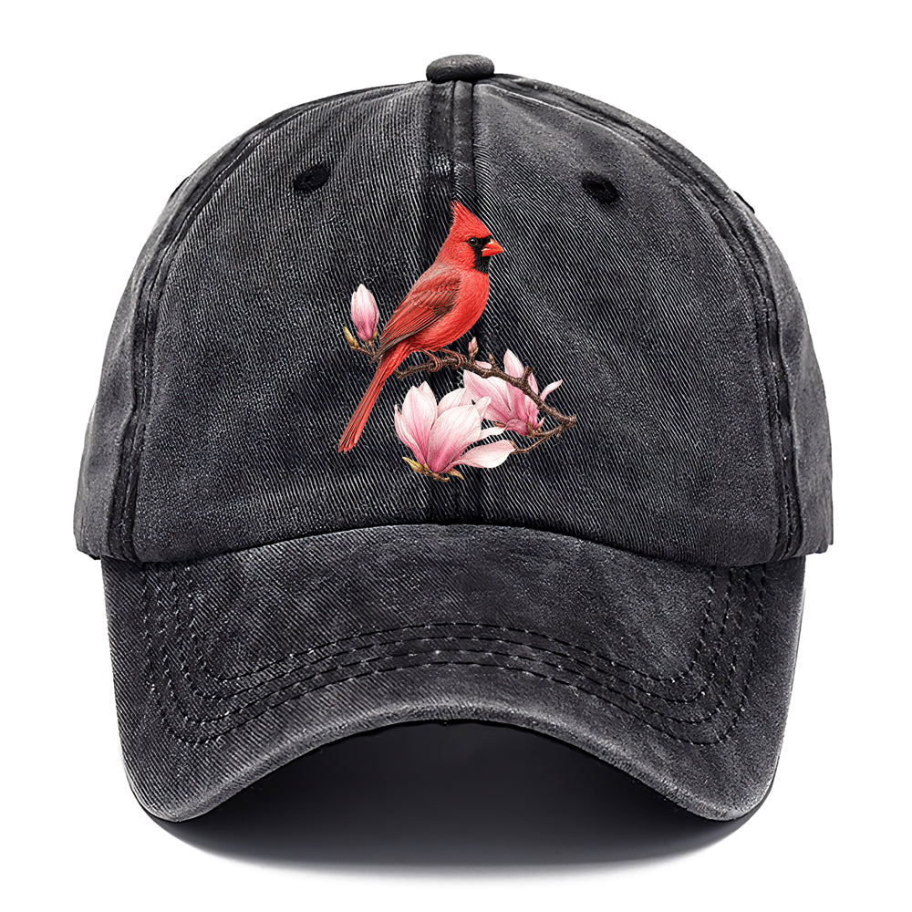 Cardinal Magnolia Branch Classic Cap
