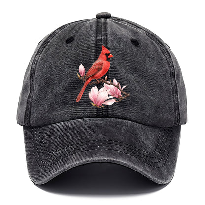 Cardinal Magnolia Branch Classic Cap