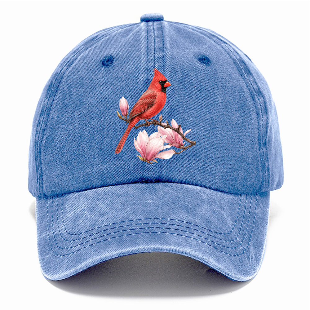 Cardinal Magnolia Branch Classic Cap