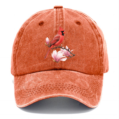 Cardinal Magnolia Branch Classic Cap