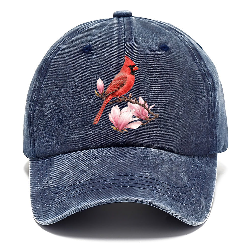 Cardinal Magnolia Branch Classic Cap