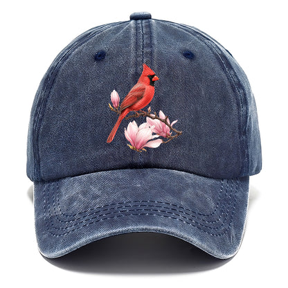 Cardinal Magnolia Branch Classic Cap