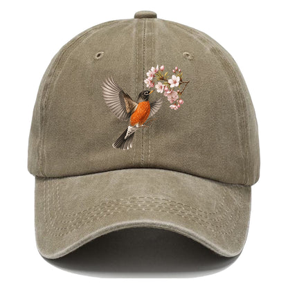 Robin Cherry Blossom Classic Cap
