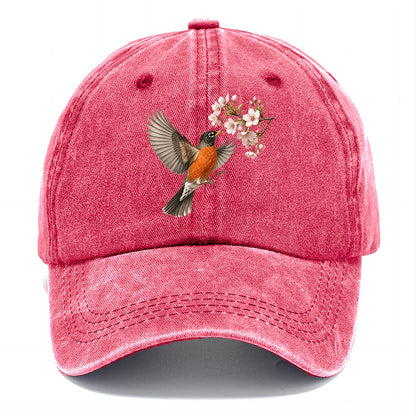 Robin Cherry Blossom Classic Cap