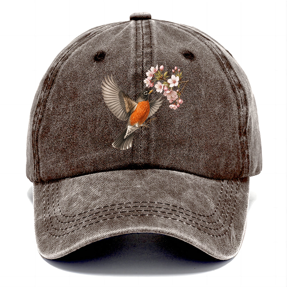 Robin Cherry Blossom Classic Cap
