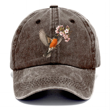 Robin Cherry Blossom Classic Cap