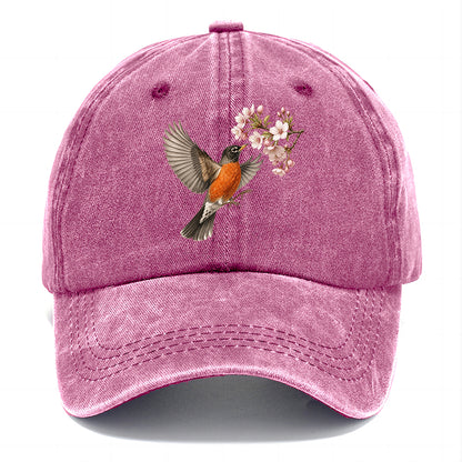 Robin Cherry Blossom Classic Cap