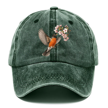 Robin Cherry Blossom Classic Cap