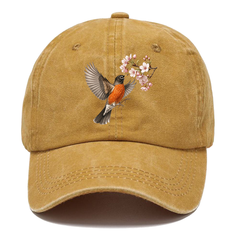 Robin Cherry Blossom Classic Cap