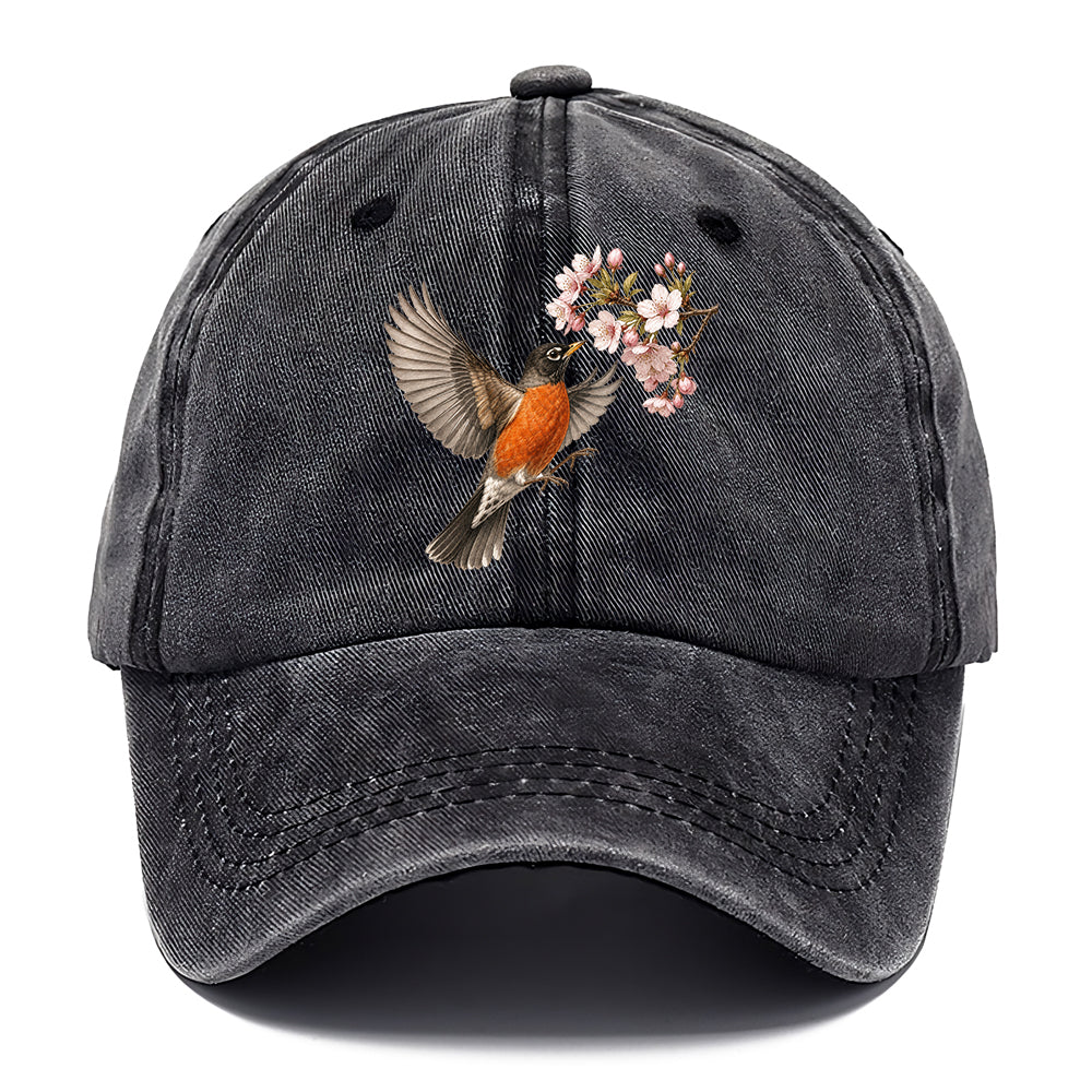 Robin Cherry Blossom Classic Cap