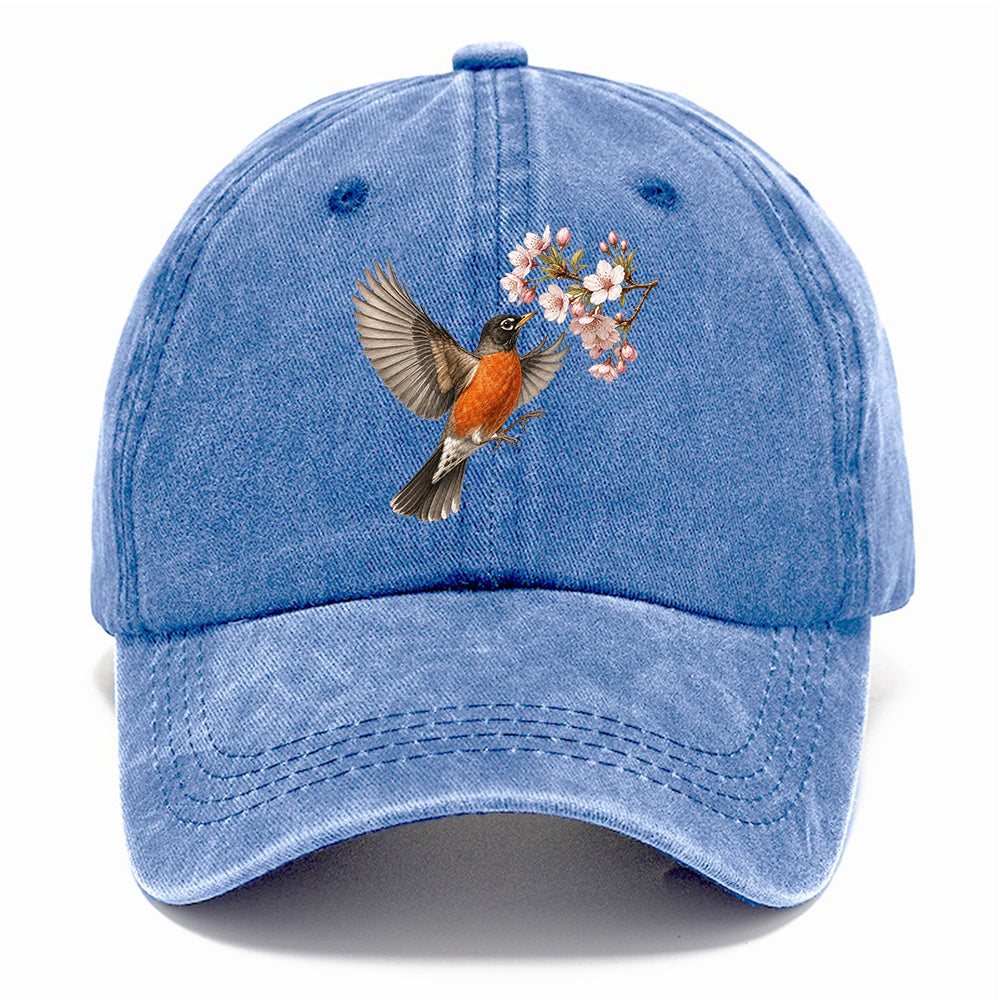 Robin Cherry Blossom Classic Cap