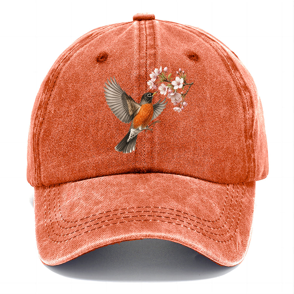 Robin Cherry Blossom Classic Cap