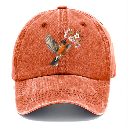 Robin Cherry Blossom Classic Cap