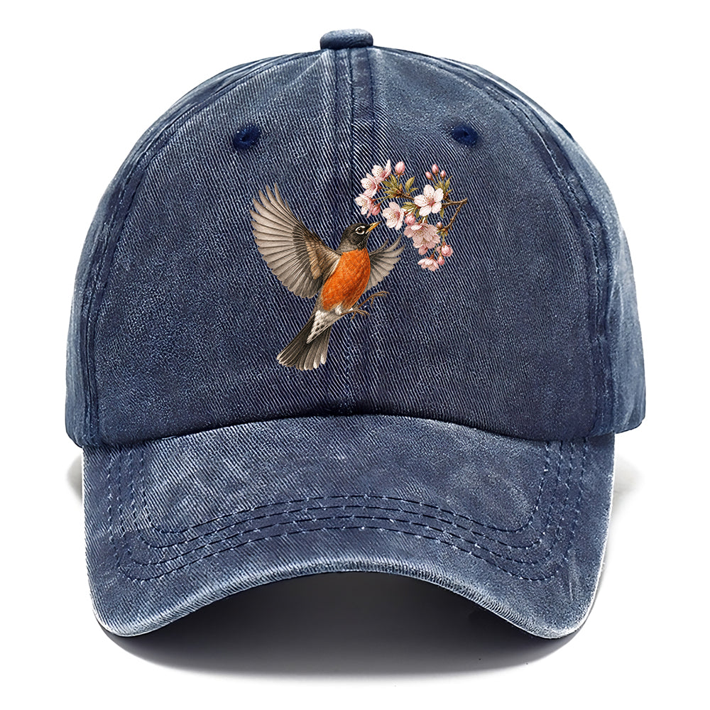 Robin Cherry Blossom Classic Cap