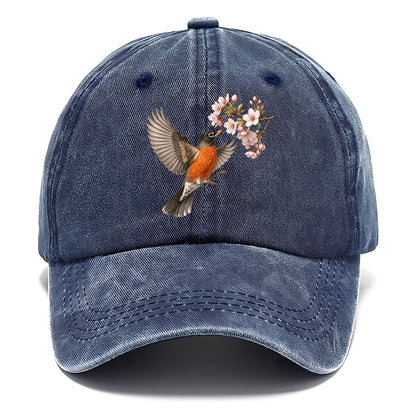 Robin Cherry Blossom Classic Cap
