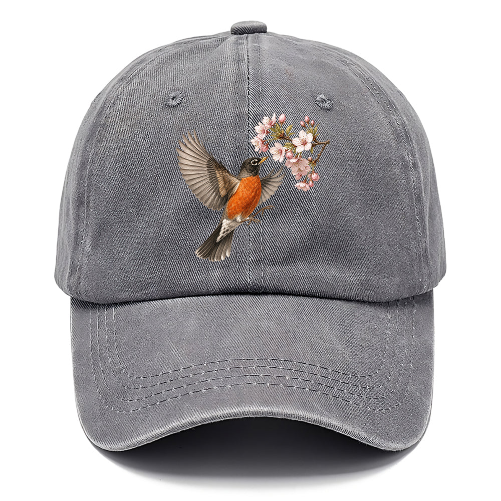 Robin Cherry Blossom Classic Cap
