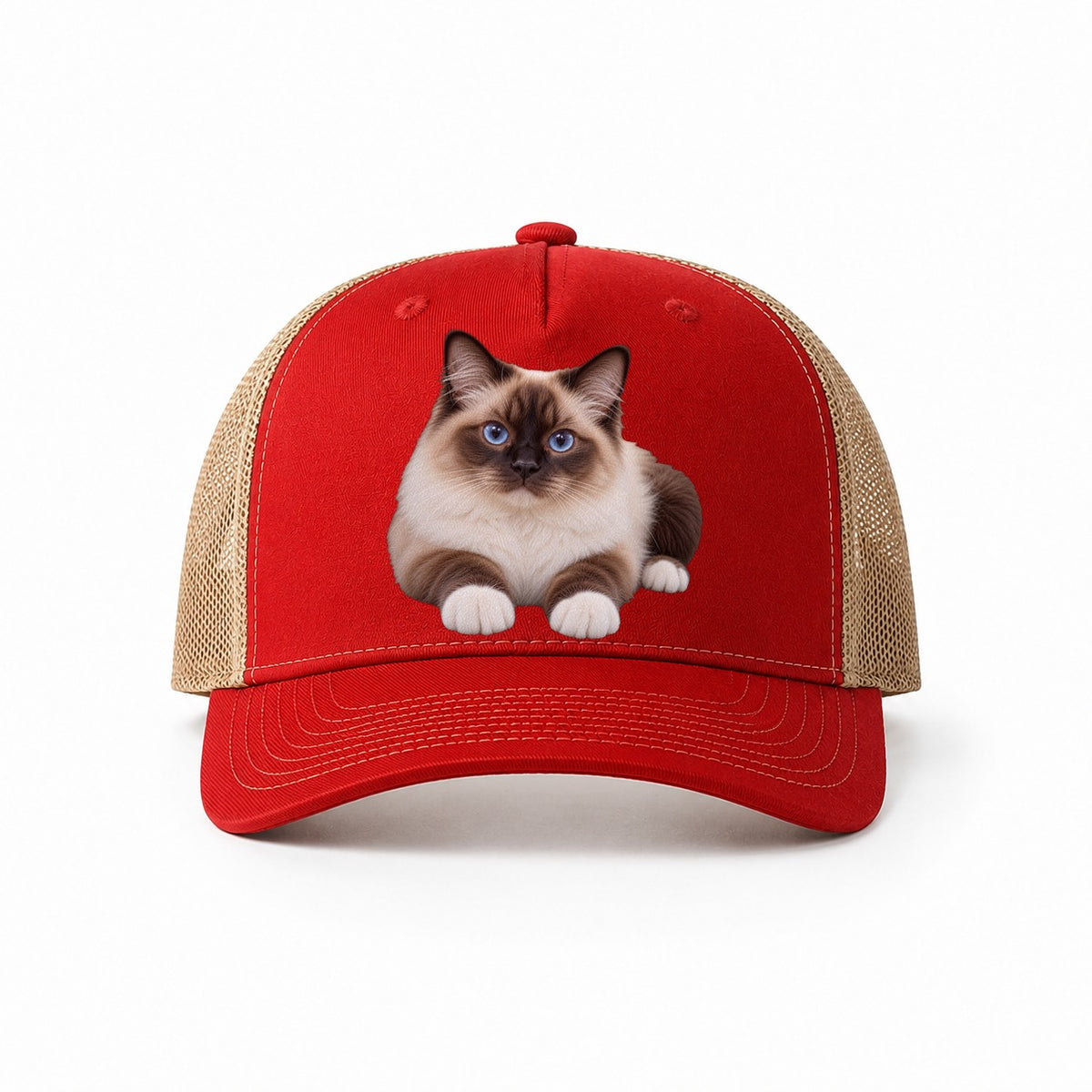 Red-Khaki — front view