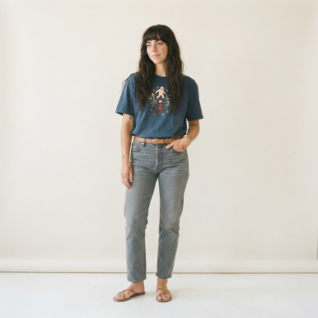 Birthday Hoedown Cryptid Hoedown Classic T-shirt – studio model photo