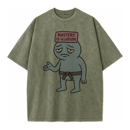 Black Pug Charming Companion Vintage T-shirt – Army Green