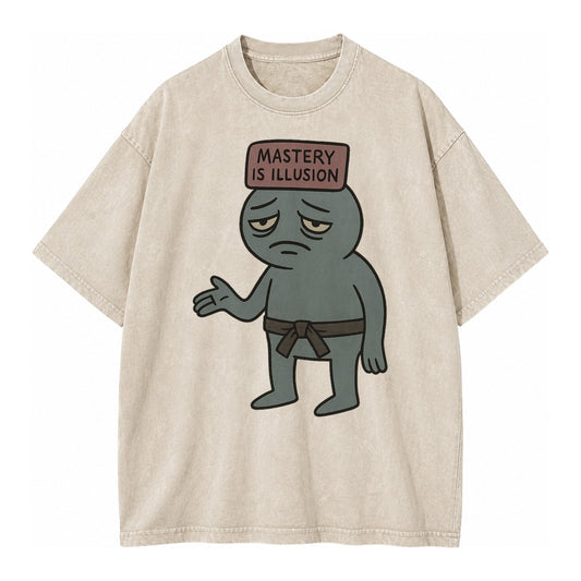 Black Pug Charming Companion Vintage T-shirt – Off White