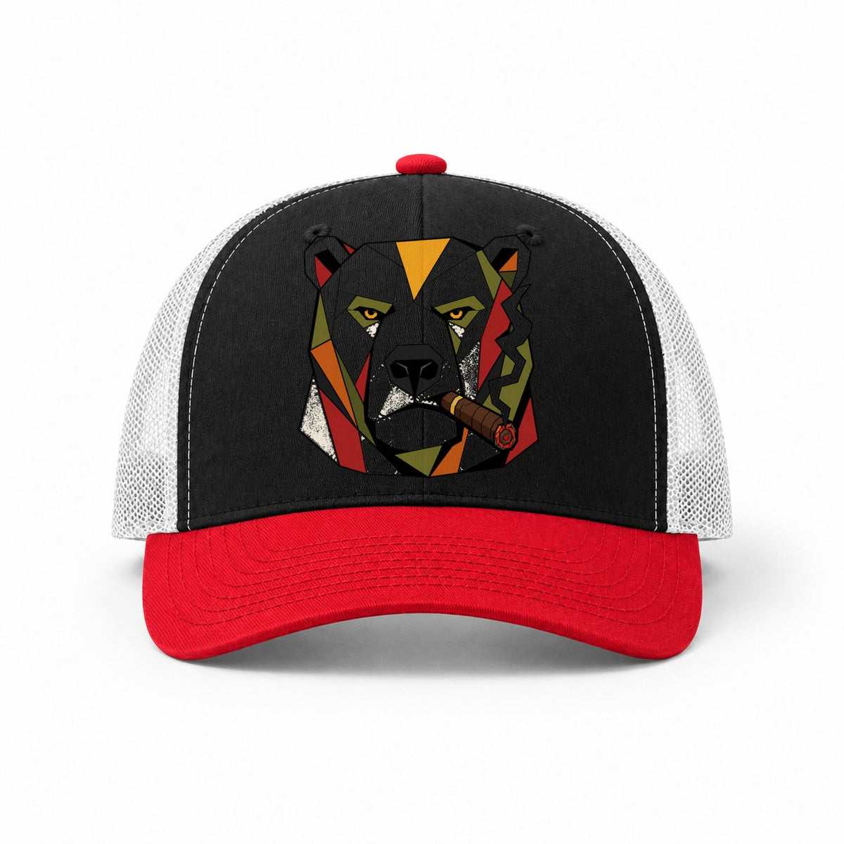 Black-Red-White — front view