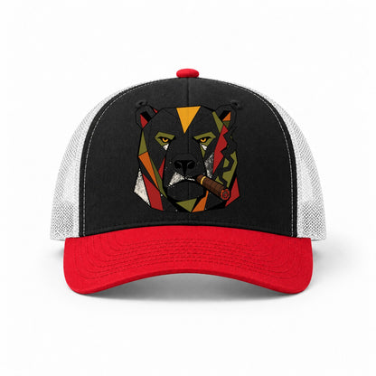 Black-Red-White — front view
