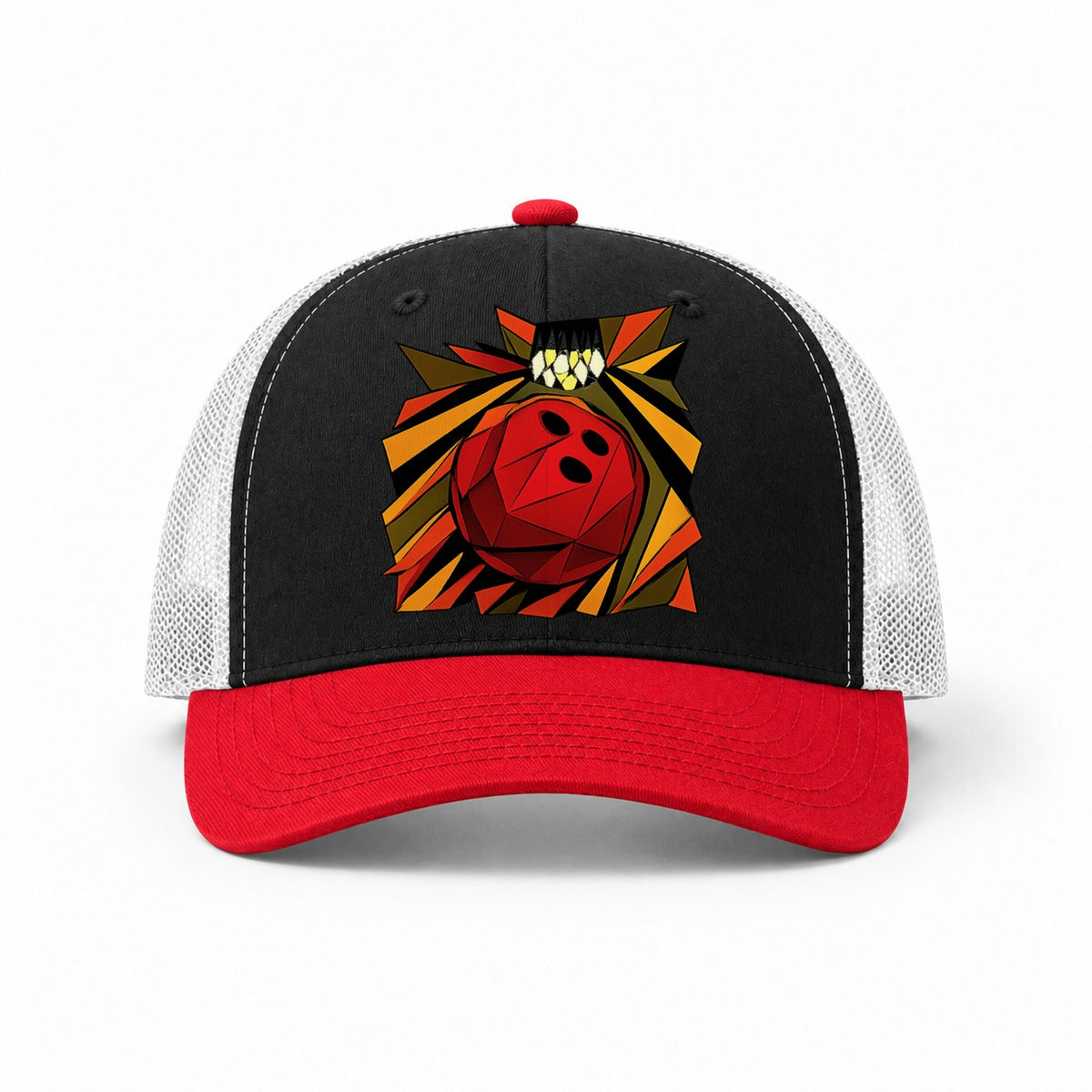Black-Red-White — front view