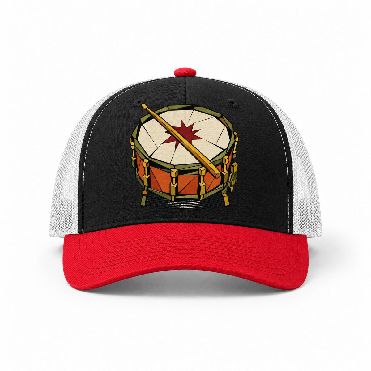 Black-Red-White — front view