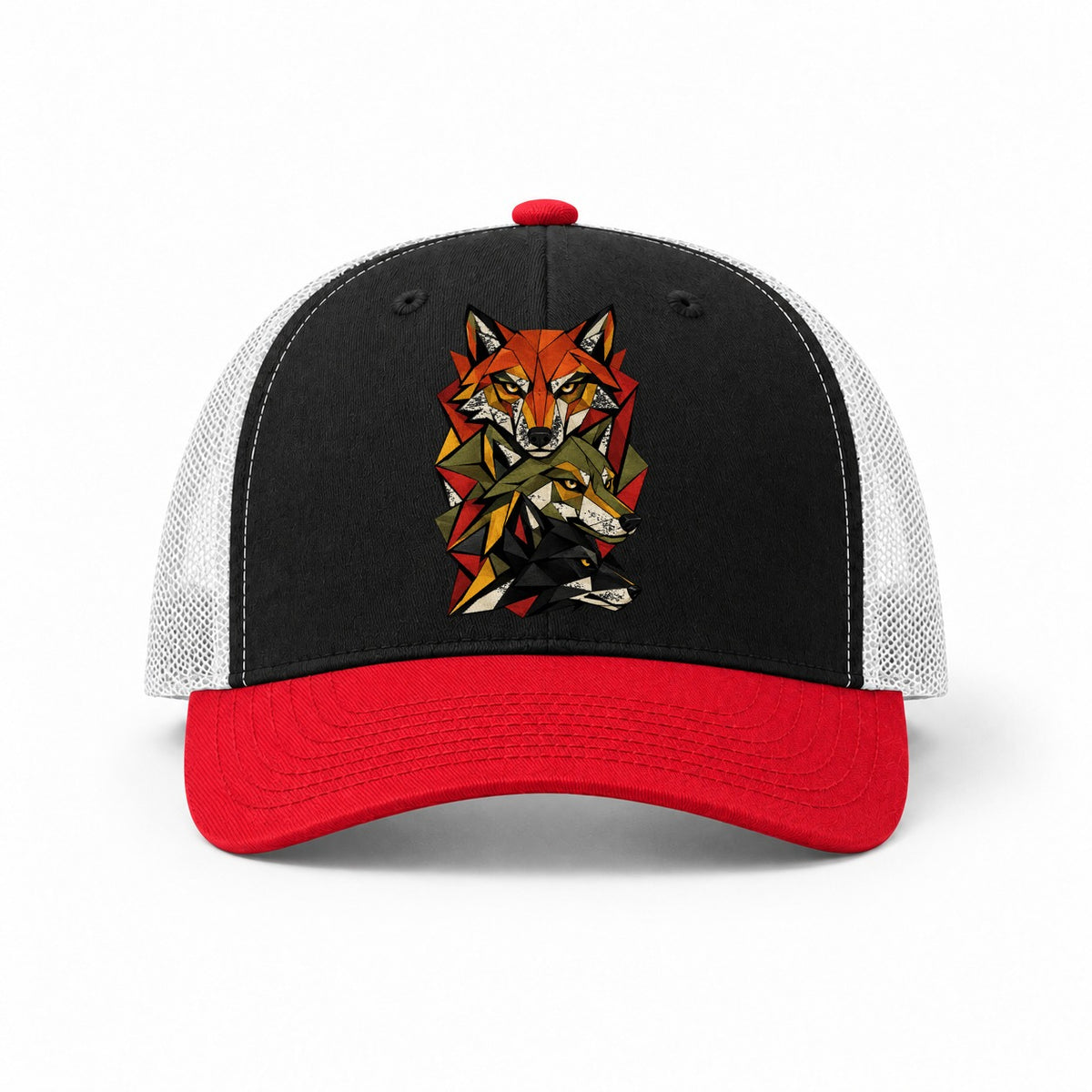 Black-Red-White — front view