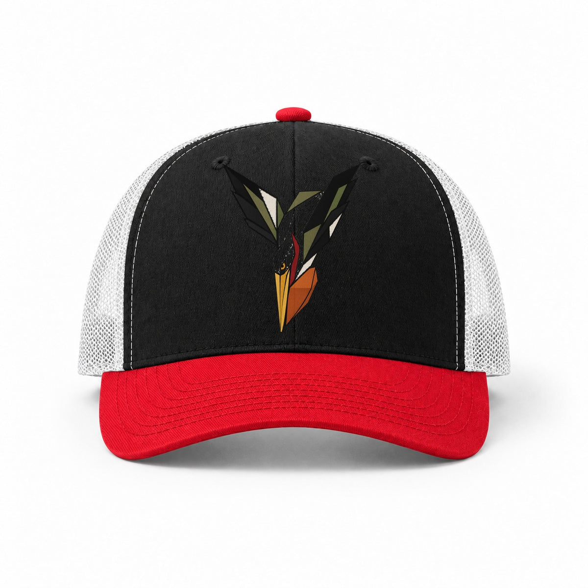 Black-Red-White — front view