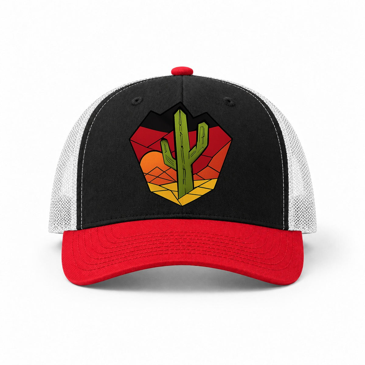 Black-Red-White — front view